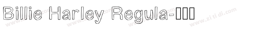 Billie Harley Regula字体转换